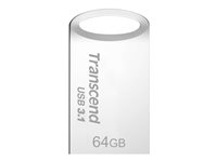 Transcend JetFlash 710 64GB USB 3.1 Sølv