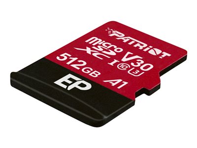Patriot EP Series - Flash memory card (microSDXC to SD adapter included)