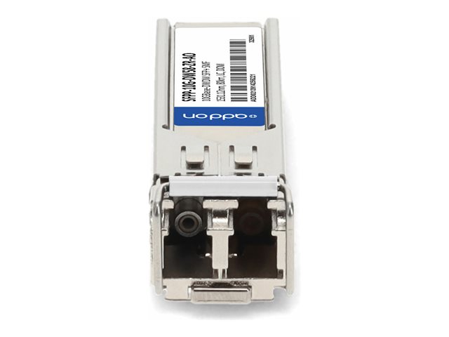 AddOn - Module transmetteur SFP+ (équivalent à : Juniper SFPP-10G-DW58-ZR) - 10GbE - 10GBase-DWDM 