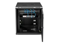 Startech 12U 19" Wall Mount Network Cabinet, 4 Post 24" Deep Hinged Server Room Data Cabinet- Locking Computer Equipment Encl
