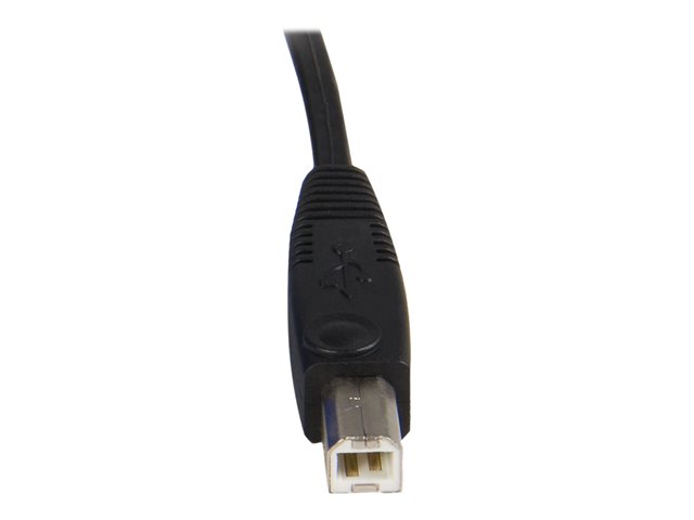 StarTech.com 2-in-1 USB KVM Cable - Keyboard / video / mouse / USB cable - HD-15 (VGA), USB Type B (M) to USB, HD-15 (VGA) - 6 ft - SVUSB2N1_6