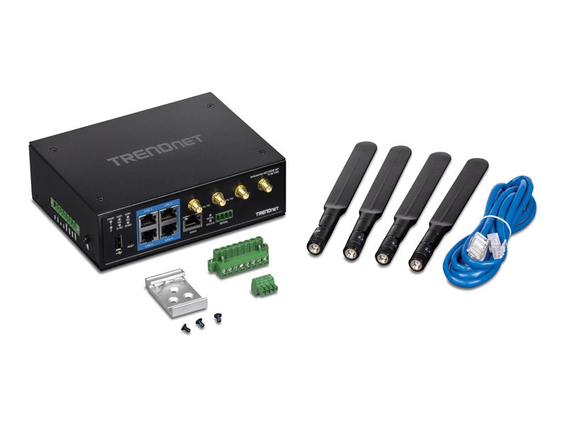 TRENDnet TI-W100 - routeur sans fil - Wi-Fi 5 - de bureau - Conformit TAA