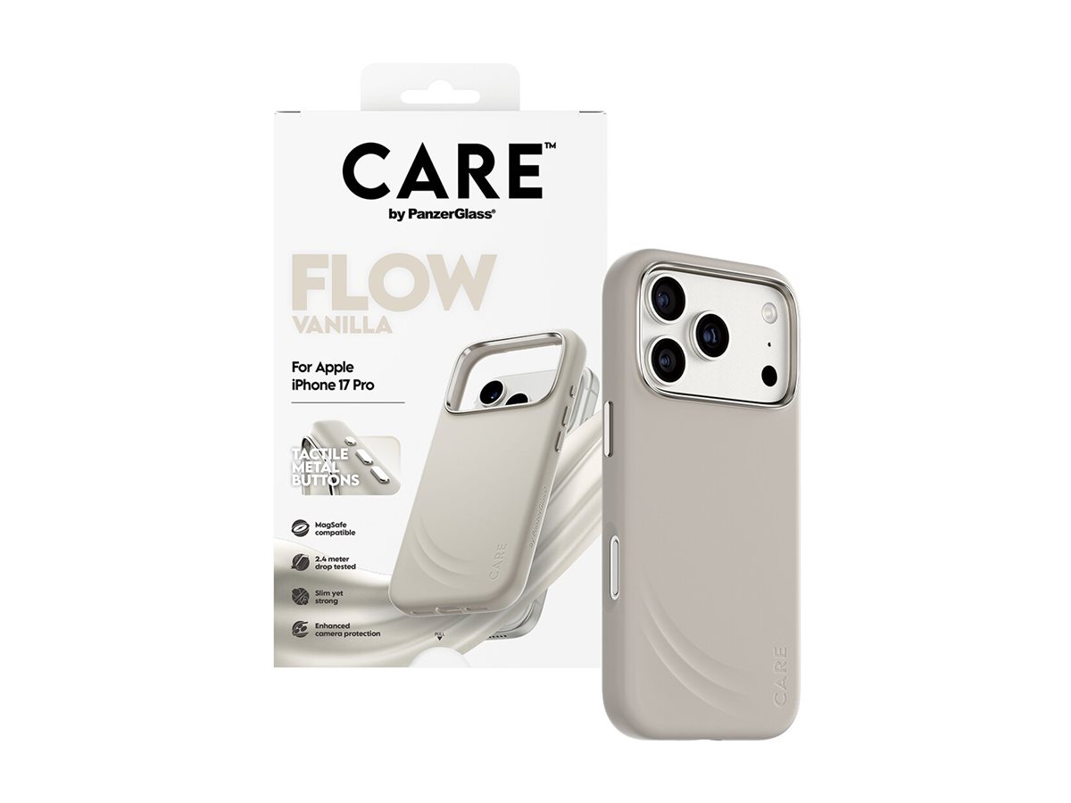 PanzerGlass CARE Apple iPhone 17 Pro Flow MagSafe Vanilla – foto 4