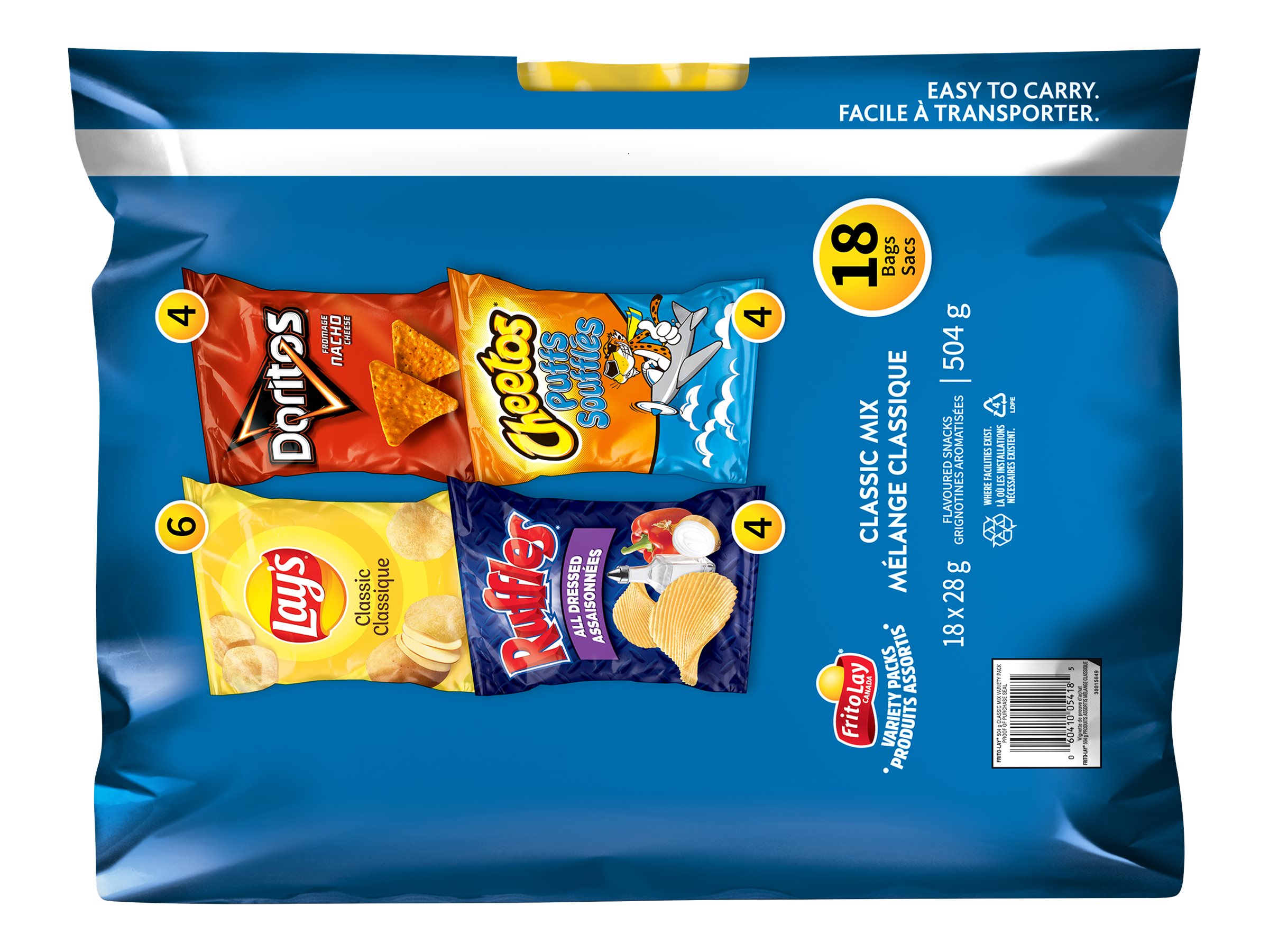 Frito-Lay Classic Mix Variety Pack - 504g - 18's