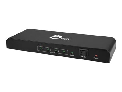 SIIG 4x2 HDMI 4-Port Splitter with 3D Supported