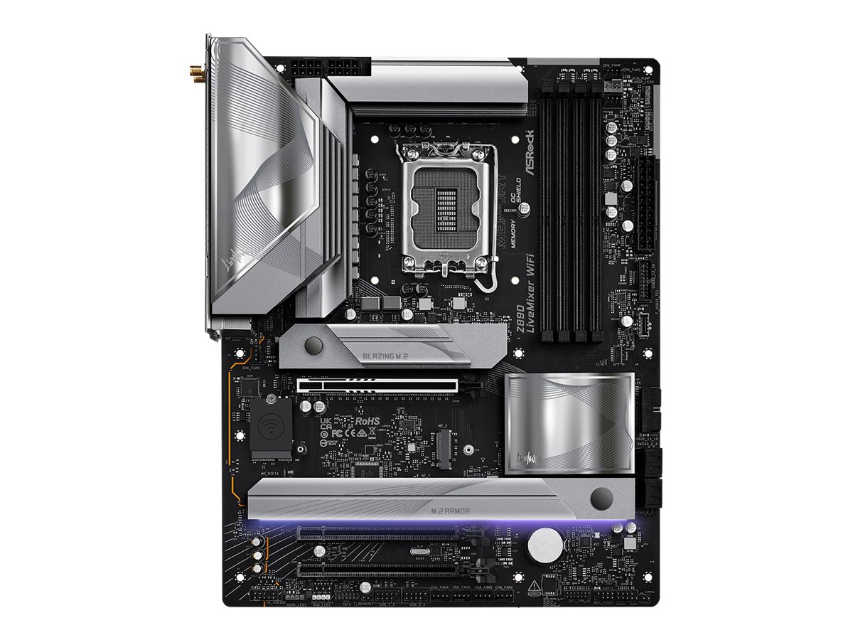 ASRock B860M LiveMixer WiFi Motherboard - Thumbnail 2