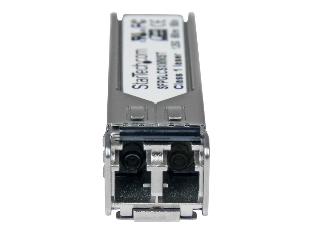 StarTech.com Cisco GLC-SX-MM Compatible SFP Module, 1000BASE-SX, 1GbE Multimode Fiber MMF Optic Transceiver, Gigabit Ethernet SFP, LC Connector, 550m, 850nm, Cisco IE3400, IE3300, IE3200 (SFPGLCSXMMST) - Transceiver modul SFP (mini-GBIC) - 1GbE – foto 2