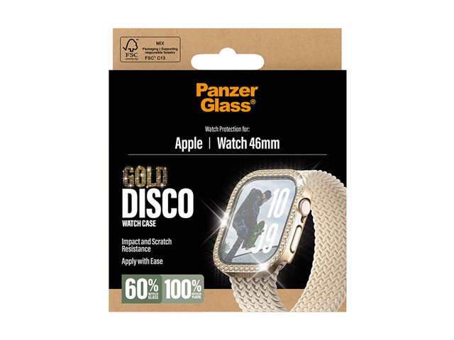PanzerGlass Apple Watch 11/10 46 mm zlatý kryt – foto 8