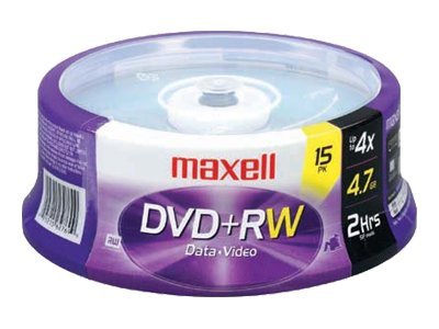 Maxell - 15 x DVD+RW