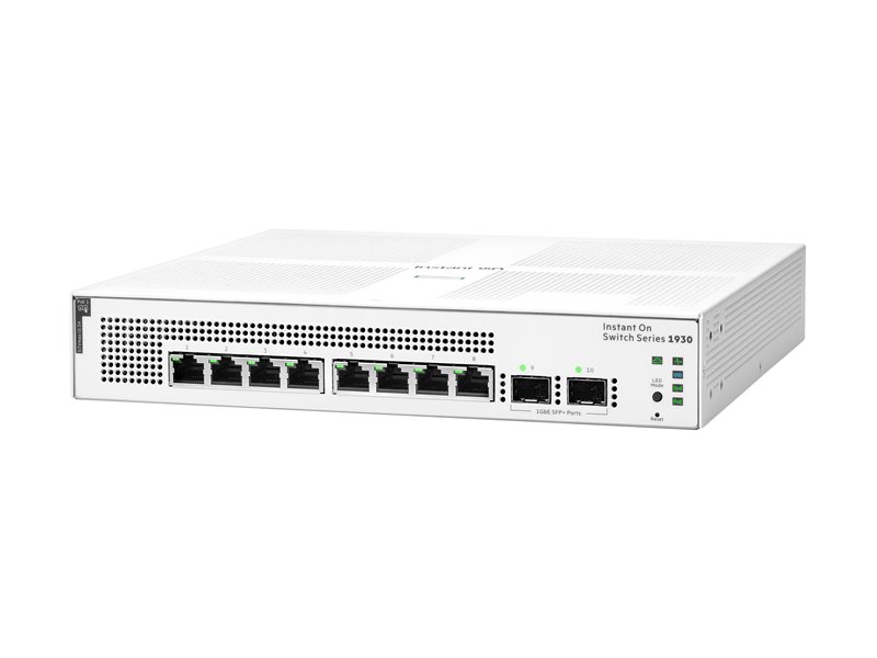 HPE NW IOn 1930 Switch 8G 2SFP 124W