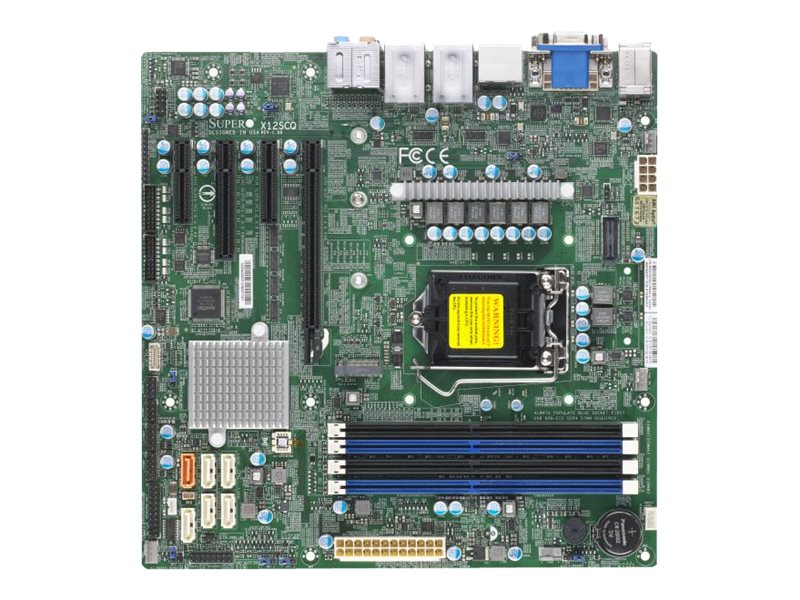 SUPERMICRO X12SCQ - Motherboard