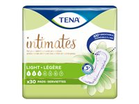 TENA Sensitive Care Ultra Thin Incontinence Pads - Light/Regular - 30s