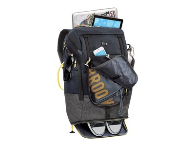 FULLY PADDED 17.3IN LAPTOP COMPARTMENT,INTERNAL IPAD/ TABLET POCKET,SEPARATE SHO