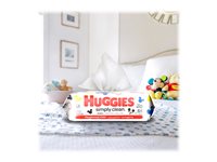 Huggies Simply Clean Baby Cleaning Wipes - 64 Wipes