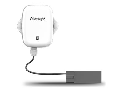 Milesight EM300 Series EM300-CL, water level sensor, capacitive, LoRaWAN, NFC, white, black