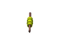 Zebra - Flexible roller (pack of 3)