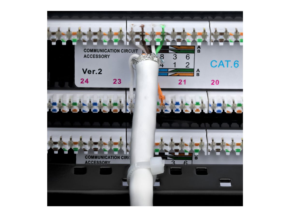 48-Port 2U Rackmount Cat6 Patch Panel – foto 4