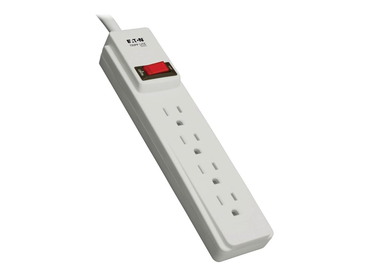 Eaton Tripp Lite Series Power It! Power It! 4-Outlet Power Strip, 10 ft. (3.05 m) Cord
