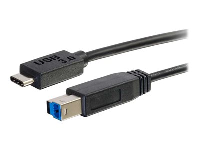 Printer Cable USB C to USB B 2m USB 3.0 - USB-C kablar