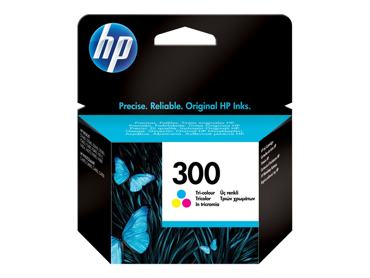 K/HP Ink Cart 300/Tricol w.Viv