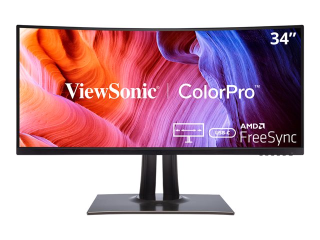 Viewsonic Colorpro Vp3481a Led Monitor Curved 34 Hdr