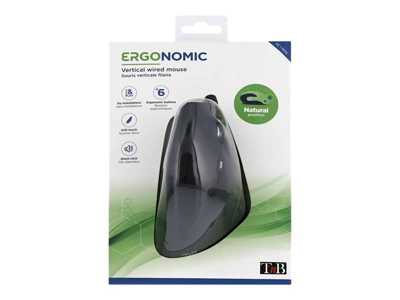 TNB ERGO Line Verticale Mouse Wired