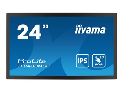 IIYAMA 60.5cm (23,8) TF2438MSC-B1 16:9 M-Touch HDMI+USB Spk retail - TF2438MSC-B1