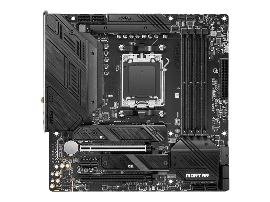 MSI MAG B650M MORTAR WIFI - základní deska - mikro ATX - Socket AM5 - AMD B650