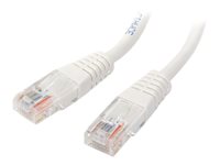 StarTech.com Molded Cat 5e UTP Patch Cable - patch cable - 15 m - white