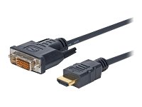 VivoLink Pro Videokabel HDMI / DVI 5m Sort