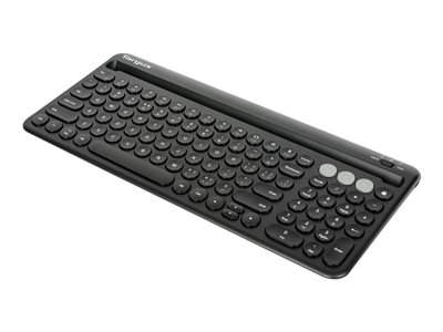 Targus Keyboard with phone holder antimicrobial wireless Bluetooth 5.1 black image