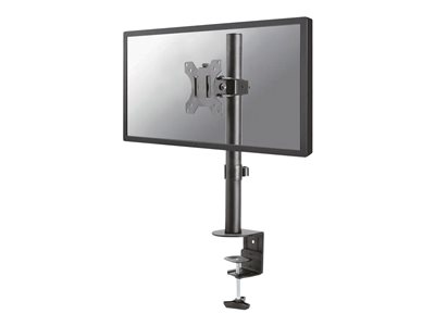 Product  StarTech.com Vertical Dual Monitor Stand, Ergonomic Desktop  Stacked Two Monitor Stand up to 27 inch VESA Mount Displays, Free Standing  Universal Monitor Mount, Height Adjustable, Silver - Double Monitor Holder (