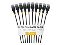 Startech - Cordon de raccordement - RJ-45 (M) pour RJ-45 (M) - 30.5 cm 