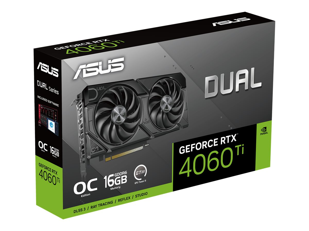 ASUS Dual GeForce RTX 4060 Ti EVO OC 16G