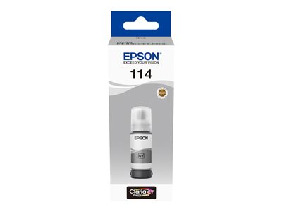 EPSON 114 EcoTank Grey ink bottle - C13T07B540