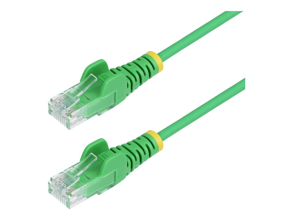 25cm Green Slim CAT6 Ethernet Cable