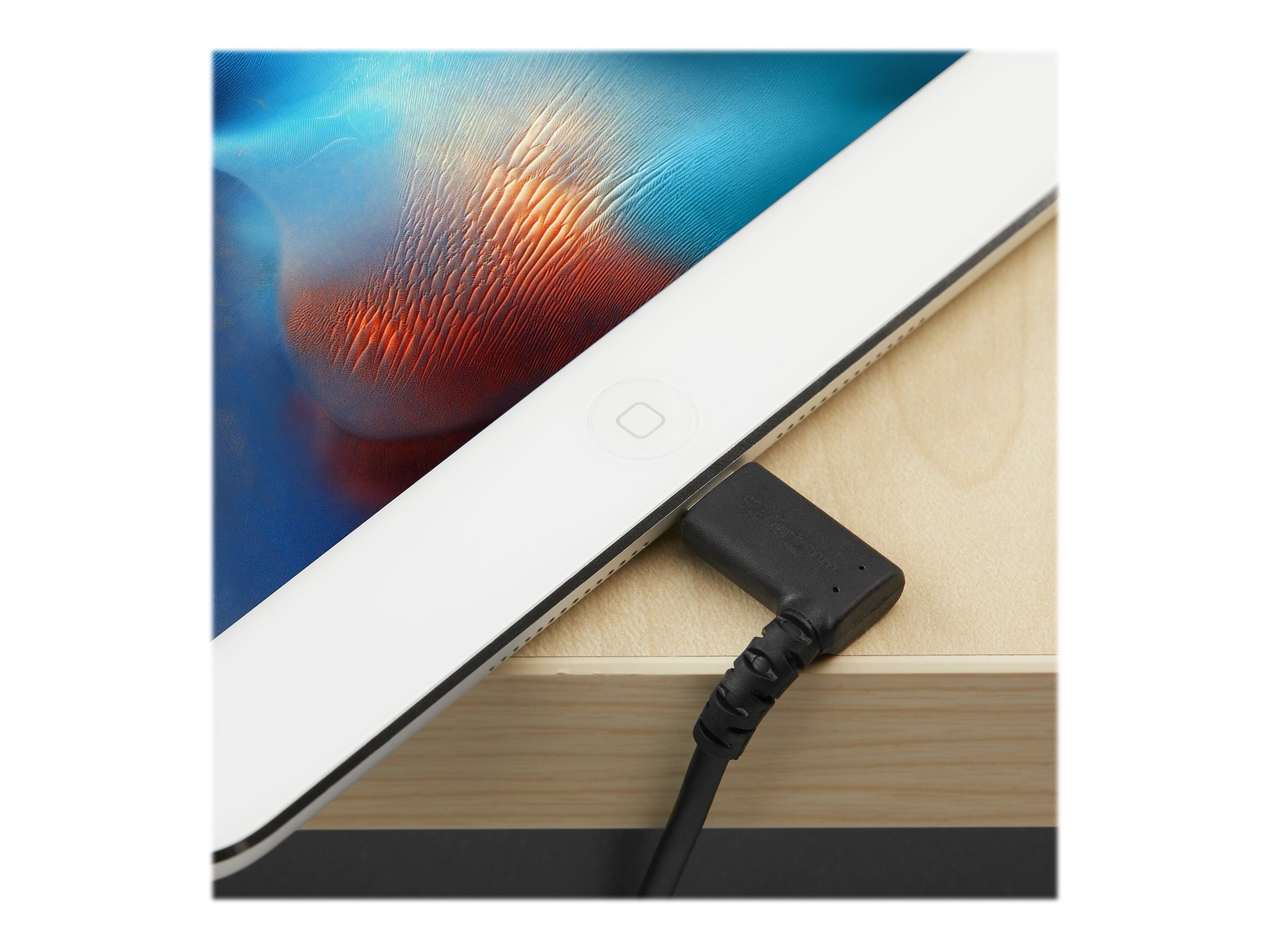 StarTech.com Câble USB-A vers Lightning Noir Robuste 2m Coudé à 90° - Câble  de Charge/Synchronisation USB Type A vers Lightning en Fibre Aramide  Robuste et Résistante - Certifié Apple MFi - iPhone