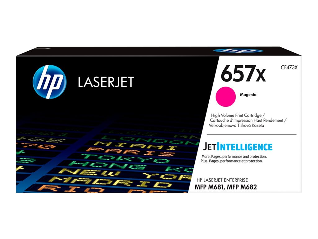 HP 657X LJ Toner Cartouche Magenta HY