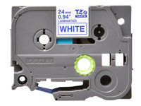 BROTHER RUBAN 24 MM BLEU/BLANC