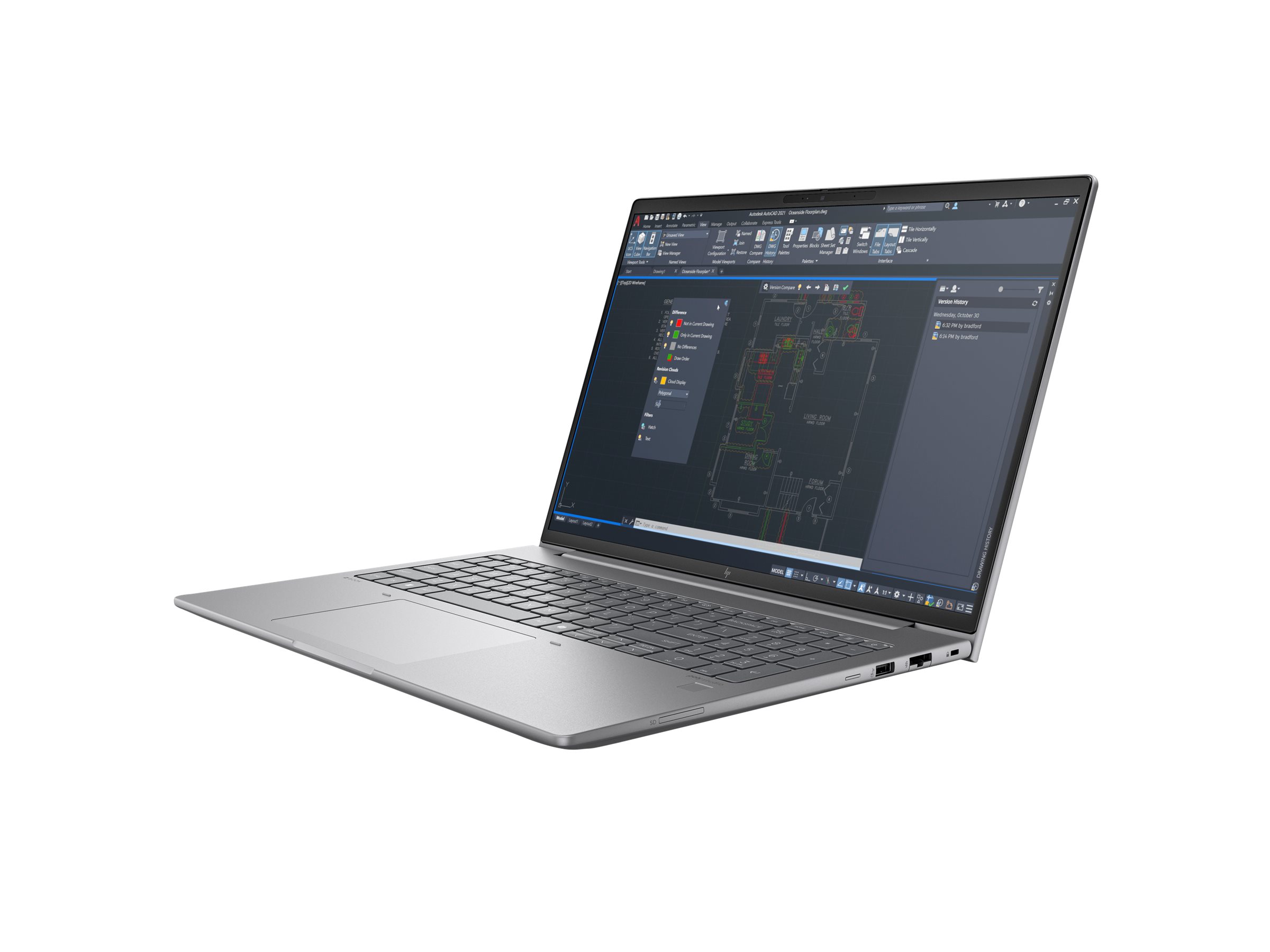 HP ZBook Power 16 G11 A Mobile Workstation AI PC AI Workstation 16 AMD Ryzen 7 8845HS Product shot Right side 77950