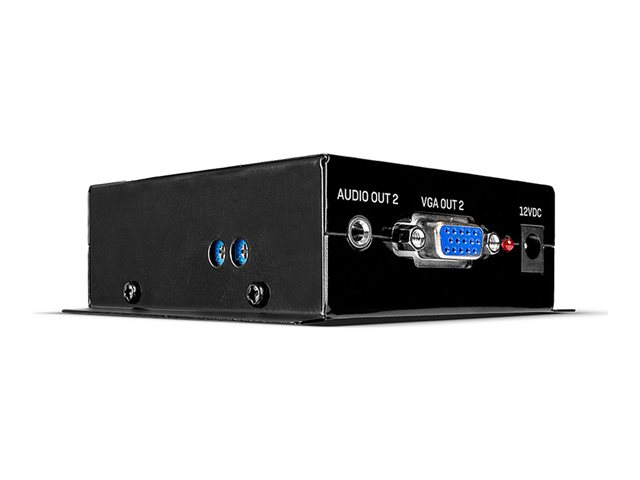 Récepteur VGA Cat.6 2 ports, 300m