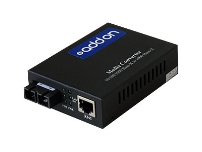 AddOn 1Gbs 1 RJ-45 to 1 SC Media Converter