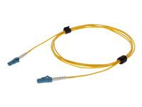 AddOn 0.5m LC OS1 Yellow Patch Cable