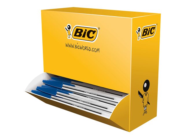 Bic Cristal Ballpoint Pen Blue Pack Of 100