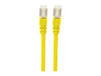 Intellinet Network Patch Cable, Cat6A, 10m, Yellow, Copper, S/FTP, LSOH / LSZH, PVC, RJ45, Gold Plated Contacts, Snagless, Booted, Lifetime Warranty, Polybag - patch cable - 10 m - yellow