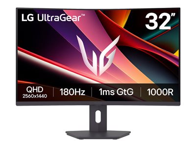 LG UltraGear 32G600A-B - LED monitor - curved - QH