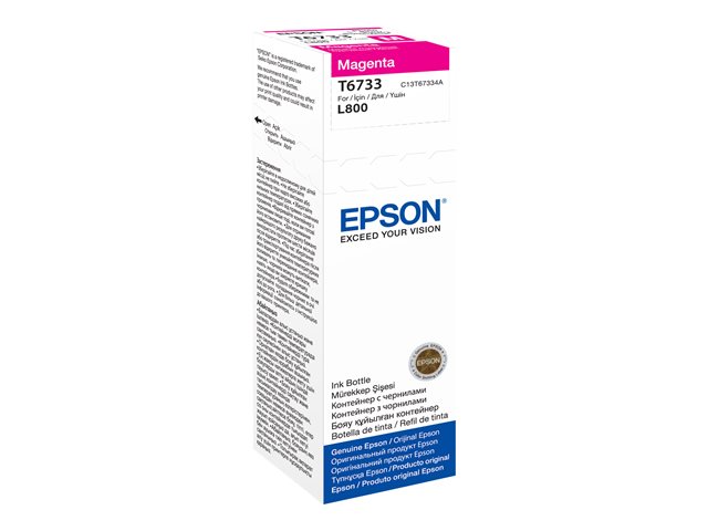 Image of Epson T6733 - magenta - original - ink refill