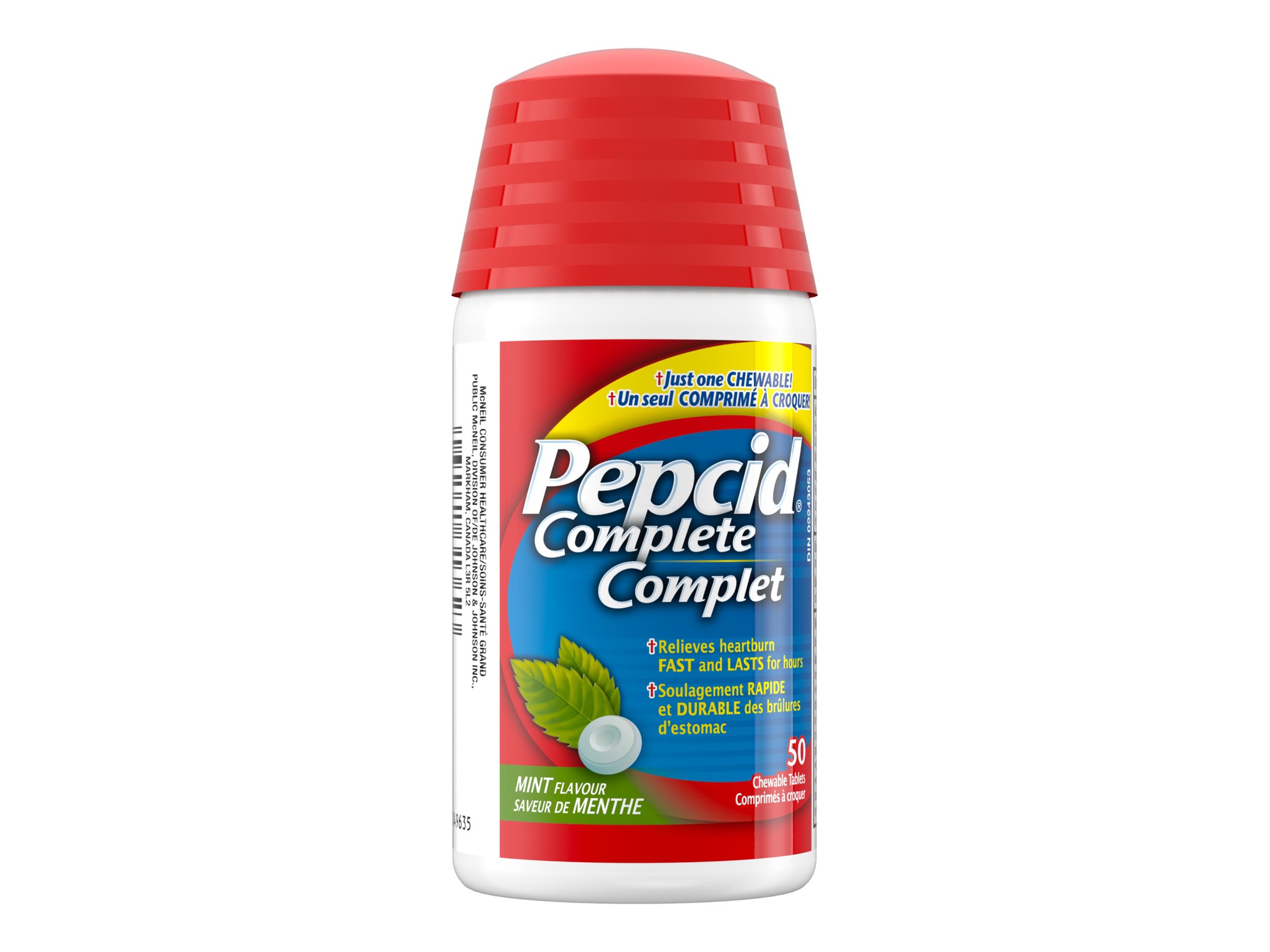Pepcid Complete Mint 50 tablets