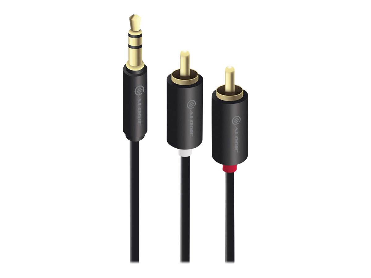 ALOGIC Premium Series audio cable 2 Product shot Front 79800