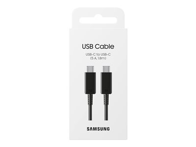 SAMSUNG USB-C to USB-C Kabel 1,8m 5A Bla, SAMSUNG  (BILD5)